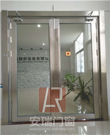 公司大門改造玻璃防火門